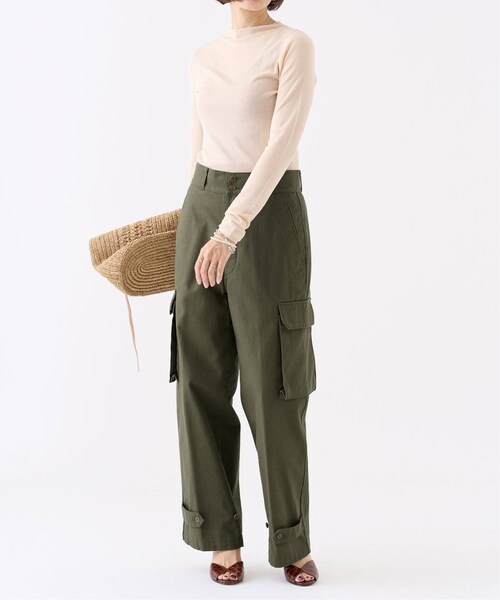 【.】IENA LA BOUCLE ドライダック カーゴパンツ IENA（イエナ）の「《予約》IENA LA BOUCLE ドライダック カーゴ