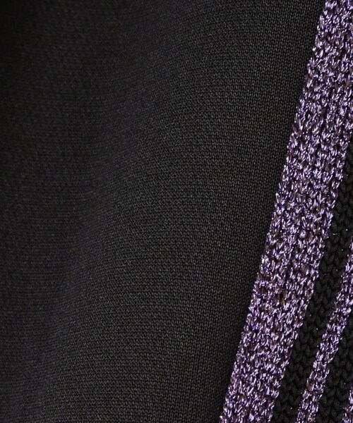 B'2nd（ビーセカンド）の「NEEDLES(ニードルズ) 別注ラメ Track Pant - Poly Smooth（パンツ・ブラック/グリーン・XS/S/M）」の3枚目の写真