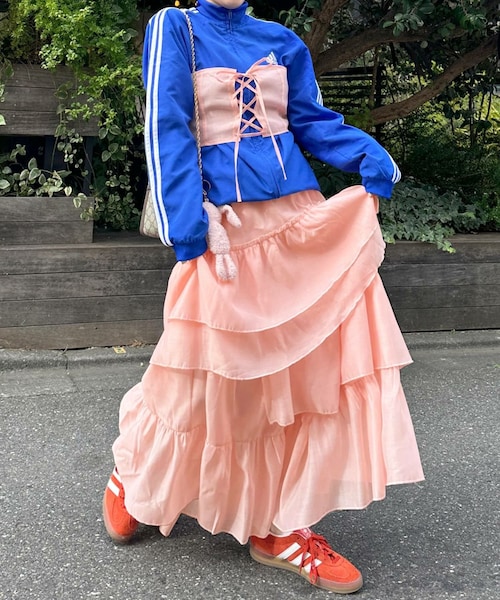 ❣️yosi出品❣️ワンダフルワールド　綿ローン素材の豪華フリルです❗️ Pansy パンジー フリル咲きパンジー 《Antique Raffle アンティーク