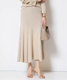 スカート MUSE de Deuxieme Classe wool cashmere wool cashmere スカート（ロング・マキシ丈スカート）｜MUSE de