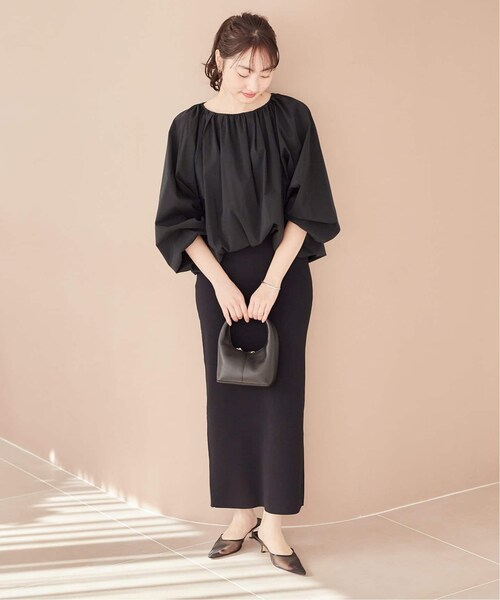 plage プラージュ I Line Knit スカート タイトスカート plage（プラージュ）の「《予約》I Line Knit スカート（）」 - WEAR