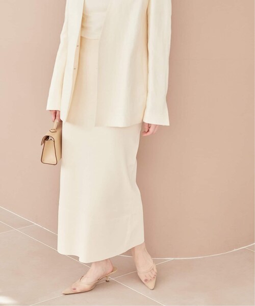 plage（プラージュ）の「《予約》I Line Knit スカート（）」 - WEAR