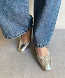 DouDou | 晴雨兼用ソフトスクエアバレエ(ブーツ)