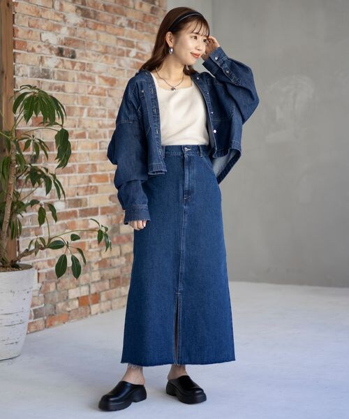 LEPSIM（レプシィム）の「デニムショートシャツ（）」 - WEAR