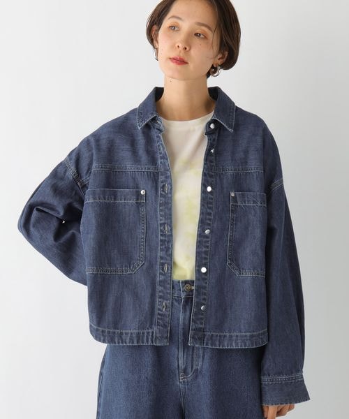 LEPSIM（レプシィム）の「デニムショートシャツ（）」 - WEAR