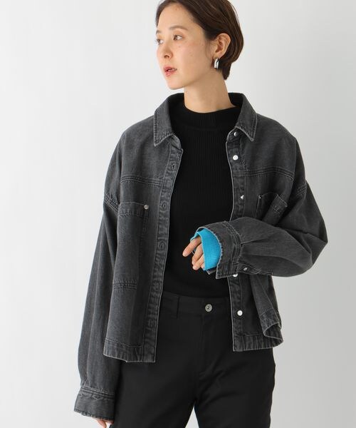 LEPSIM（レプシィム）の「デニムショートシャツ（）」 - WEAR