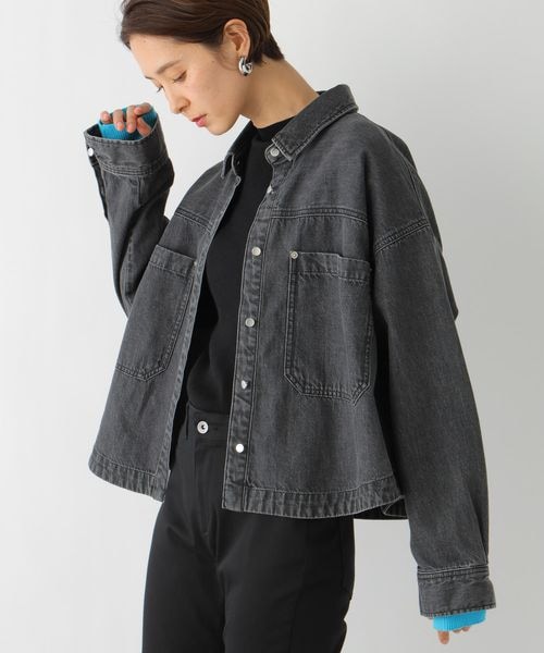 LEPSIM（レプシィム）の「デニムショートシャツ（）」 - WEAR
