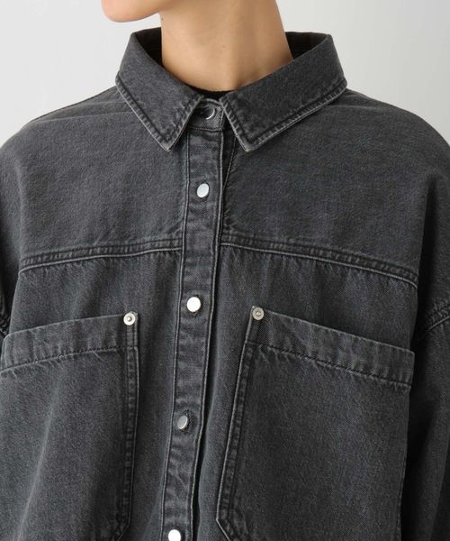 LEPSIM（レプシィム）の「デニムショートシャツ（）」 - WEAR