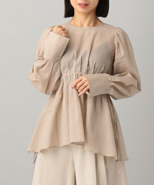 アパートバイ　ペプラムブラウス 楽天市場】【SALE／20%OFF】アシメペプラムブラウス A part by