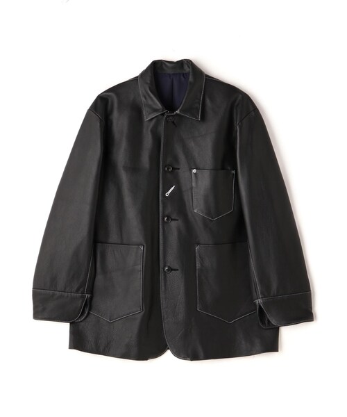 GARDEN（ガーデン）の「URU/ウル/EX LEATHER COVERALL JACKET（）」 - WEAR