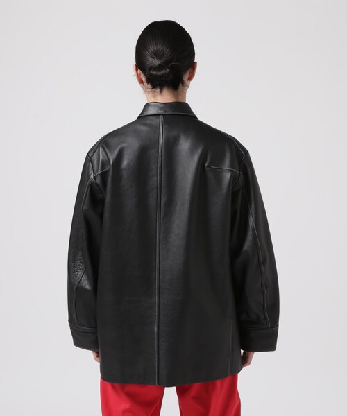 GARDEN（ガーデン）の「URU/ウル/EX LEATHER COVERALL JACKET（）」 - WEAR