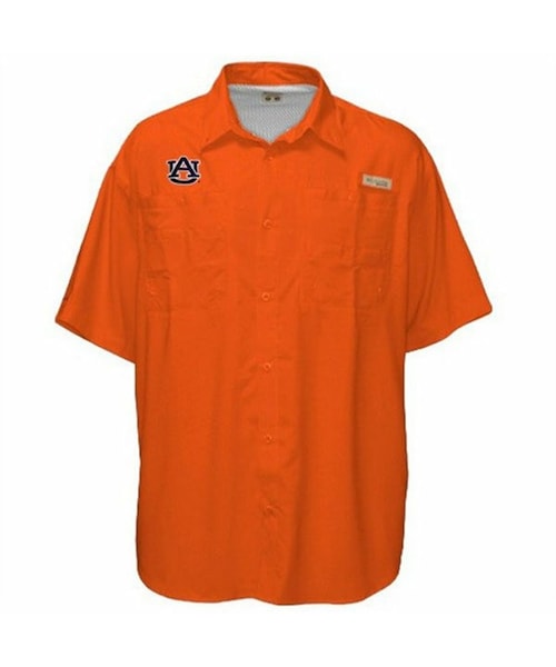 Columbia(コロンビア)の「Columbia Men's Auburn Tigers Tamiami Omni-Shade Shirt(シャツ/ブラウス・メンズ・Orange・XL/XXL/M)」の1枚目の写真