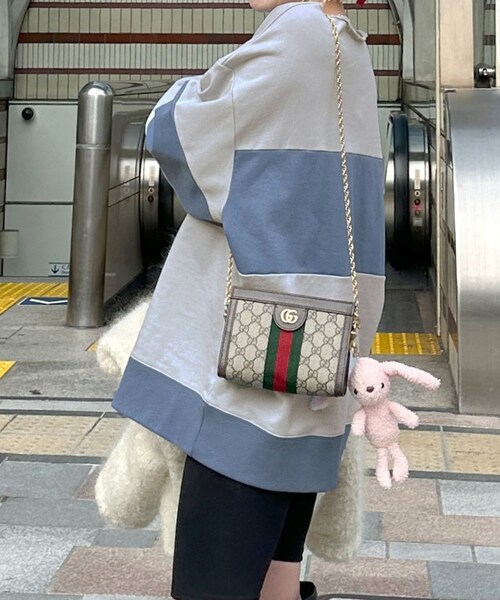 w closet（ダブルクローゼット）の「★先行予約★【Alley】配色切替プルオーバー【2月上旬入荷】（その他・レディース・ピンク/ブルー・FREE）」の8枚目の写真