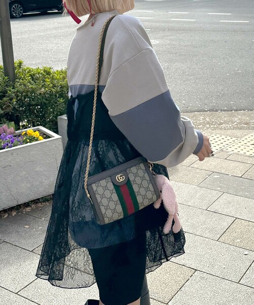 w closet（ダブルクローゼット）の「★先行予約★【Alley】配色切替プルオーバー【2月上旬入荷】（その他・レディース・ピンク/ブルー・FREE）」の13枚目の写真