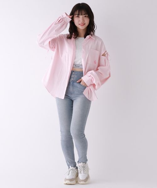 repipi armario ハイウエストデニムスキニー repipi armario（レピピ アルマリオ）の「☆WEB先行予約☆ハイウエスト