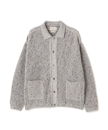 【新品未使用】Mesh Knitted Buttoned Cardigan Mesh Knitted Buttoned Cardiganヨーク