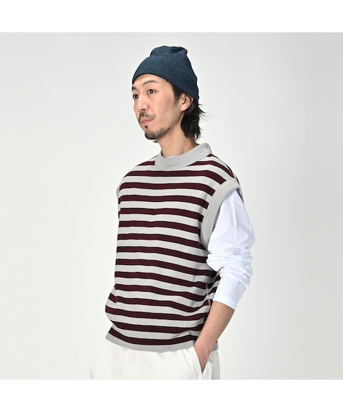 45R（フォーティファイブアール）の「スムースニットの908ボーダー