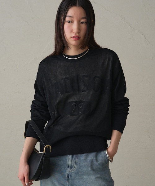 【新品未使用】ラウンジドレス 2WAY ロゴニット LOUNGEDRESS（ラウンジドレス）の「2WAYロゴニット（ニット