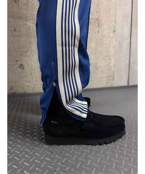 Needles zipped track pant ロイヤルブルー Needles×BEAVER/ニードルズ