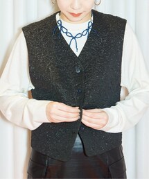 CITYSHOP（シティーショップ）の「《予約》[THE MOOD]JACQUARD ベスト（ジャケット/アウター）」