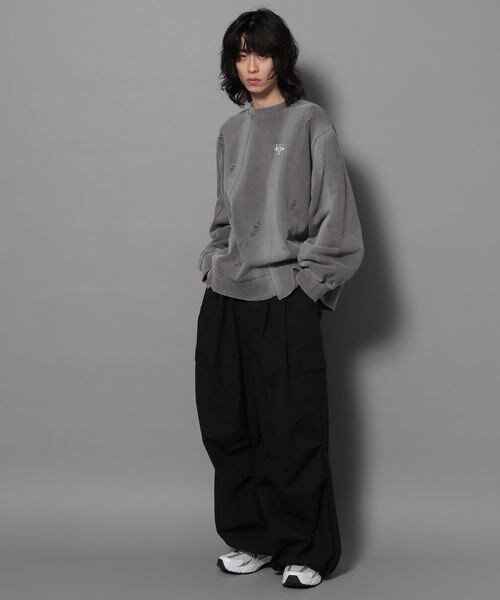 PAGEBOY（ページボーイ）の「Anui/ブラシブリーチロゴスウェット