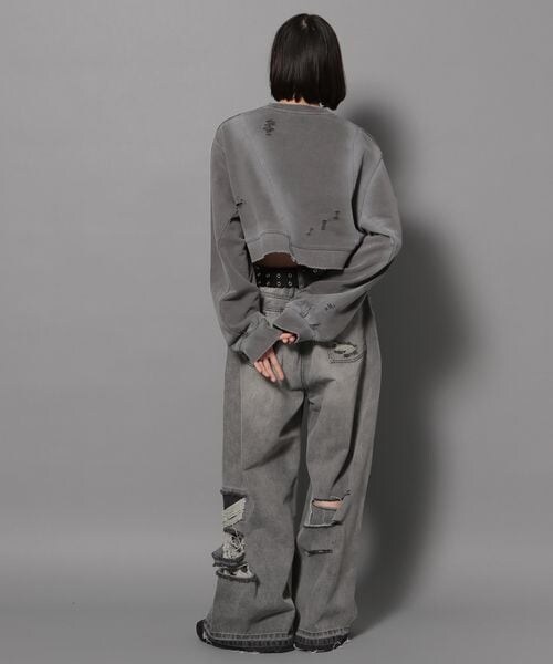 PAGEBOY Anui/ブラシブリーチロゴスウェット PAGEBOY（ページボーイ）の「Anui/ブラシブリーチロゴスウェット