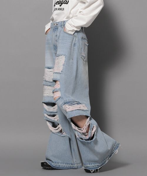 PAGEBOY（ページボーイ）の「Anui/モンスターダメージデニム（）」 - WEAR