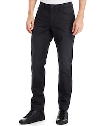 Kenneth Cole | Kenneth Cole New York Black Coated Slim Jeans(デニムパンツ)