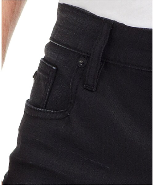 Kenneth Cole（ケネスコール）の「Kenneth Cole New York Black Coated Slim Jeans（デニムパンツ・メンズ・Black・33x30）」の3枚目の写真