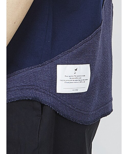 WHIZLIMITED（ウィズリミテッド）の「COMB T-SH（トップス・WHT/NAV/BLK・M/L/XL）」の10枚目の写真