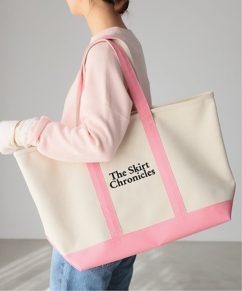 【The Skirt Chronicles】SLOBE別注 キャンバストート SLOBE IENA（スローブイエナ）の「SLOBE別注 キャンバストート