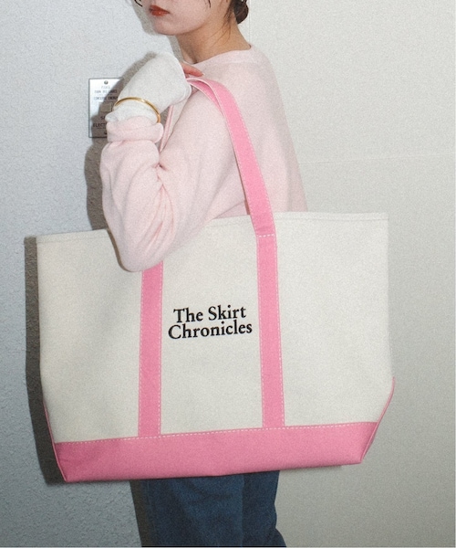【The Skirt Chronicles】SLOBE別注 キャンバストート SLOBE IENA（スローブイエナ）の「SLOBE別注 キャンバストート