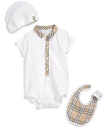 BURBERRY | Burberry Three-Piece Bodysuit Gift Set (Baby)(Tシャツ/カットソー)