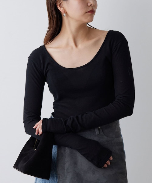 25SS✨新品タグ付き ガリャルダガランテ メランジメッシュカットソー 25SS✨新品タグ付き ガリャルダガランテ メランジメッシュカットソー