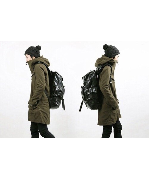 STORES.jp（ストアーズドットジェーピー）の「モッズコート★2色★シンプル★【送料無料】（スタジャン・メンズ・その他）」の4枚目の写真