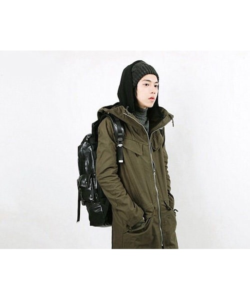 STORES.jp（ストアーズドットジェーピー）の「モッズコート★2色★シンプル★【送料無料】（スタジャン・メンズ・その他）」の5枚目の写真