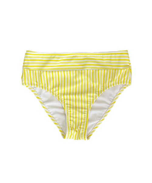 PEAK&PINE（ピークアンドパイン）の「★即納★【2024年新作水着】ストライプ柄ビスチェビキニ（その他・レディース・イエロー/サックス・9M★即納★）」の8枚目の写真