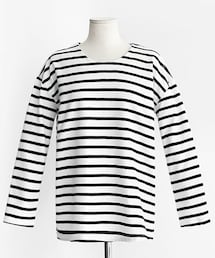 DHOLIC | ボーダー柄ロングスリーブTシャツ(Tシャツ/カットソー)