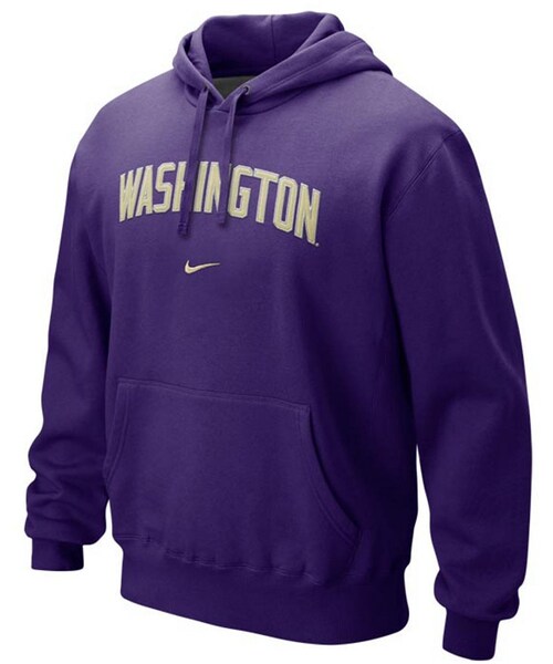 NIKE(ナイキ)の「Nike Men's Washington Huskies Classic Arch Hoodie(スウェット・メンズ・Purple・XXL/XL)」の1枚目の写真