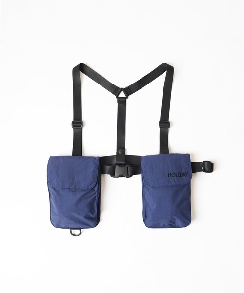 HOLIDAY（ホリデイ）の「SUPPLEX NYLON POCKET VEST（）」 - WEAR