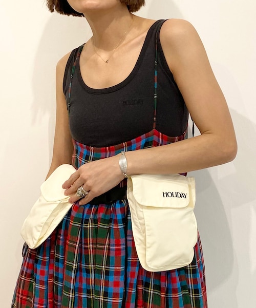 HOLIDAY（ホリデイ）の「SUPPLEX NYLON POCKET VEST（）」 - WEAR
