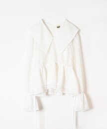 HOLIDAY（ホリデイ）の「LACE BIG COLLAR BLOUSE（その他）」