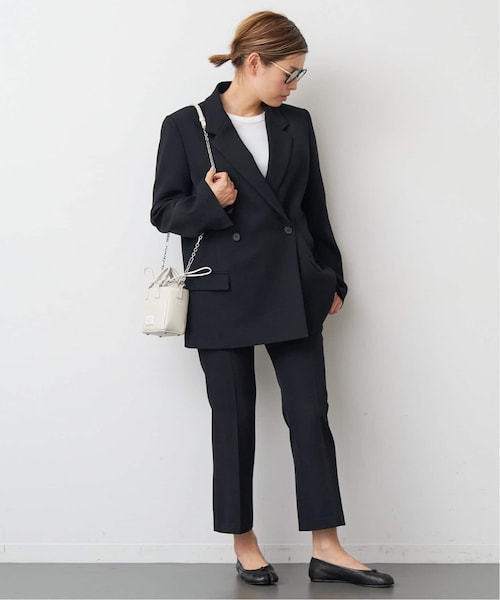 Deuxieme Classe クロップドパンツ 36ブラック Deuxieme Classe（ドゥーズィエムクラス）の「*Essential クロップド