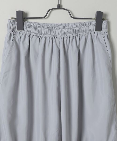 JEANASIS（ジーナシス）の「ドロストレイヤーナイロンパンツ（パンツ・ライトグレー(11)/ブルーグレー(81)・FREE）」の4枚目の写真