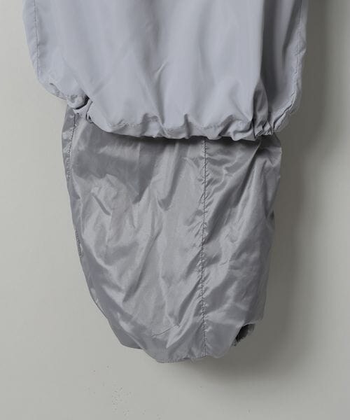JEANASIS（ジーナシス）の「ドロストレイヤーナイロンパンツ（パンツ・ライトグレー(11)/ブルーグレー(81)・FREE）」の9枚目の写真