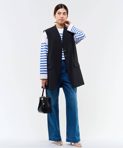 IENA（イエナ）の「《予約》ダブルクロスノーカラージレ（）」 - WEAR