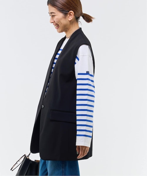 IENA（イエナ）の「《予約》ダブルクロスノーカラージレ（）」 - WEAR