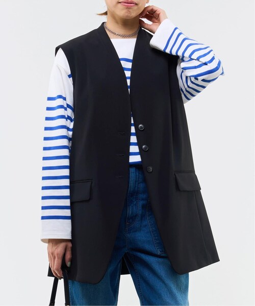 IENA（イエナ）の「《予約》ダブルクロスノーカラージレ（）」 - WEAR