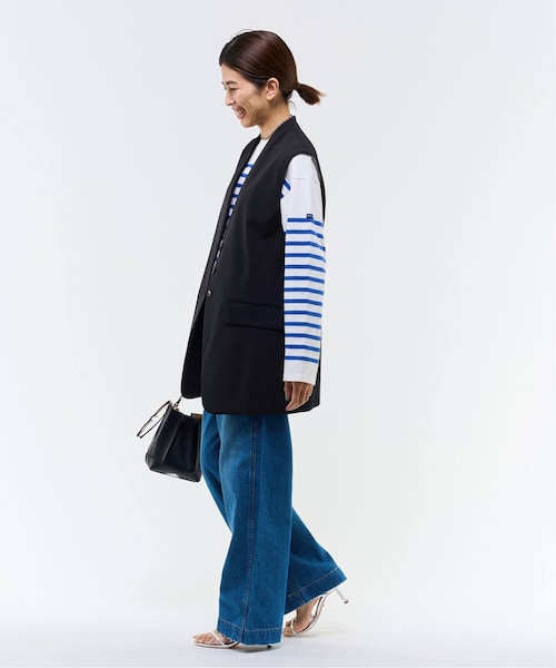 IENA（イエナ）の「《予約》ダブルクロスノーカラージレ（）」 - WEAR