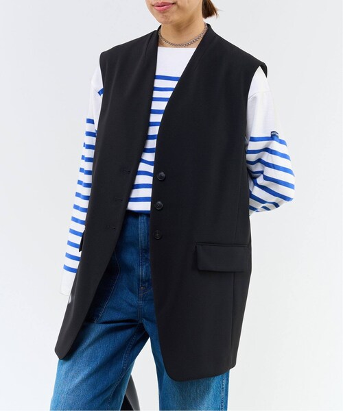 IENA（イエナ）の「《予約》ダブルクロスノーカラージレ（）」 - WEAR